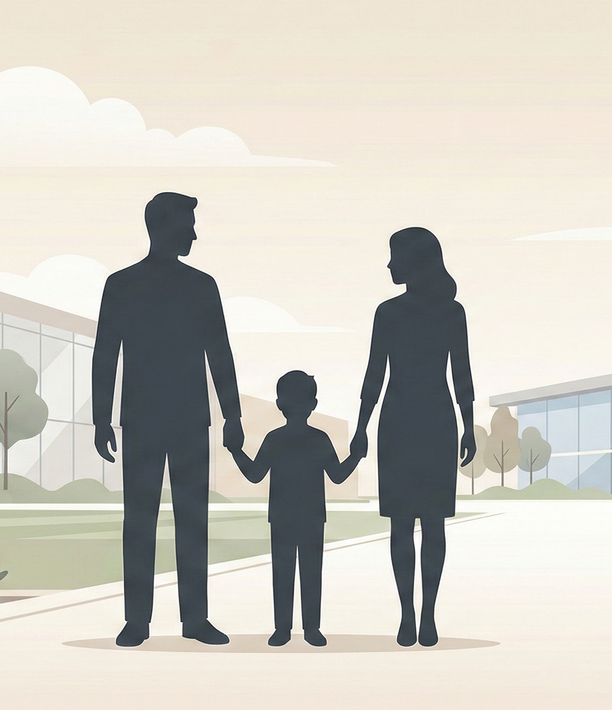 Abogado de familia en CABA y provincia de Buenos Aires Familia reunida en entorno neutral – abogado de familia en CABA y provincia de Buenos Aires