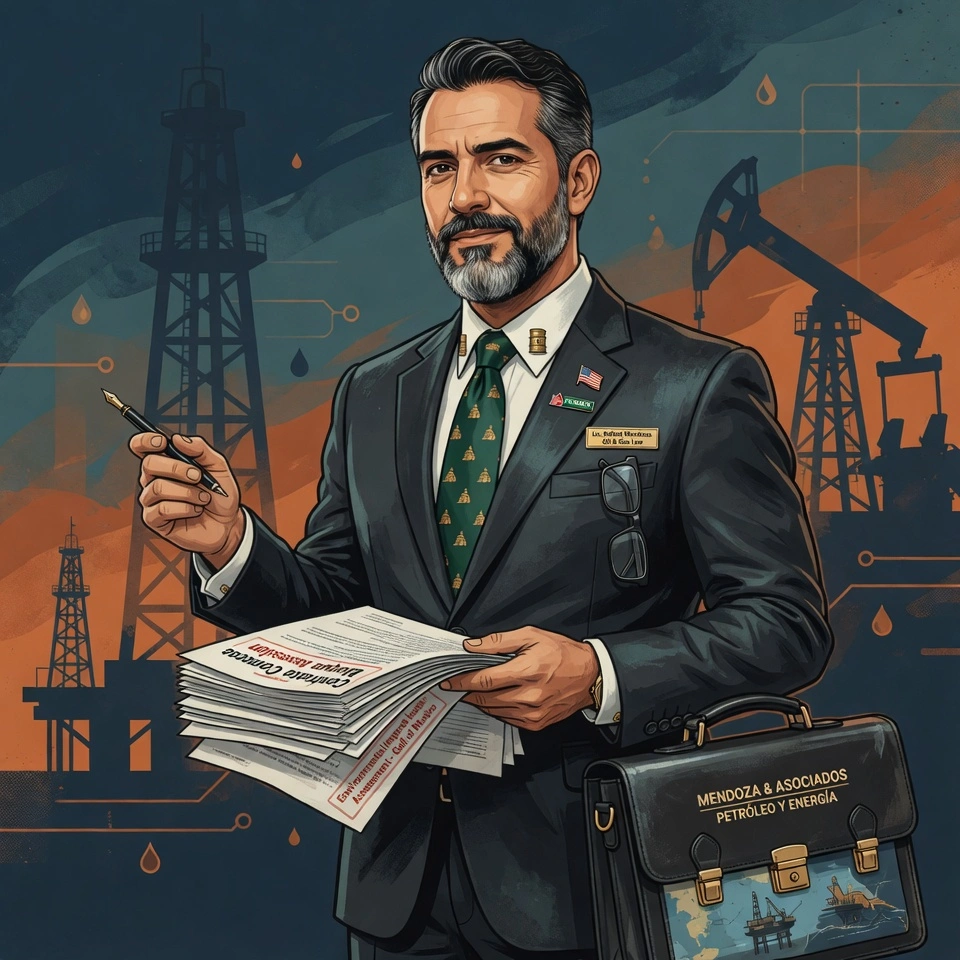 Ilustración de un hombre profesional con traje sosteniendo documentos que representa a un cliente en un proceso de divorcios express