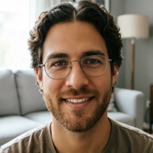 Hombre joven que consultó al Estudio Sanchez Ferre por un acuerdo legal con persona en el exterior y dudas sobre legislación aplicable